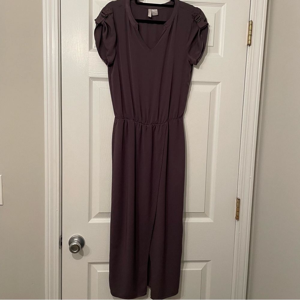 H&M Long Grey Dress